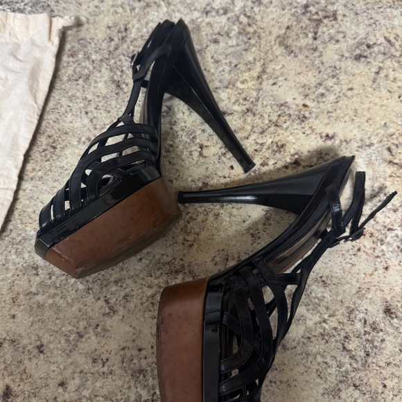 Marni Black Platform Stiletto Heels 8.5 - Picture 5 of 8